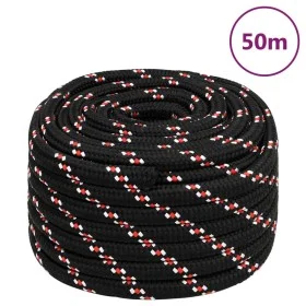 Black polypropylene boat rope 20 mm 50 m by vidaXL, Ropes and metal cords - Ref: Foro24-152368, Price: 67,63 €, Discount: %
