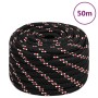 Black polypropylene boat rope 20 mm 50 m by vidaXL, Ropes and metal cords - Ref: Foro24-152368, Price: 68,59 €, Discount: %