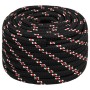 Black polypropylene boat rope 20 mm 50 m by vidaXL, Ropes and metal cords - Ref: Foro24-152368, Price: 68,59 €, Discount: %