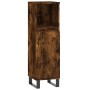 3-piece bathroom furniture set smoked oak plywood by vidaXL, Bathroom furniture - Ref: Foro24-3190234, Price: 198,89 €, Disco...