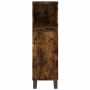 3-piece bathroom furniture set smoked oak plywood by vidaXL, Bathroom furniture - Ref: Foro24-3190234, Price: 198,89 €, Disco...