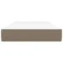 Pocket spring mattress taupe gray fabric 100x200x20 cm by vidaXL, Mattresses - Ref: Foro24-347738, Price: 185,72 €, Discount: %