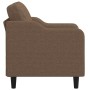 Sillón de tela marrón 60 cm