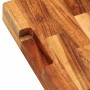 Tabla de cortar madera maciza de acacia 30x21x4 cm