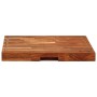 Tabla de cortar madera maciza de acacia 42x30x4 cm