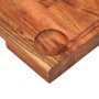 Tabla de cortar madera maciza de acacia 42x30x4 cm