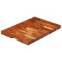Tabla de cortar madera maciza de acacia 60x42x4 cm