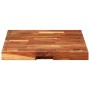 Tabla de cortar madera maciza de acacia 60x42x4 cm