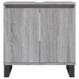 Set de muebles de baño 3 pzas madera contrachapada gris sonoma de vidaXL, Muebles de baño - Ref: Foro24-3190289, Precio: 175,...