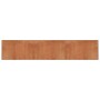 Alfombra rectangular bambú marrón 60x300 cm