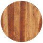 Tablero de mesa redonda madera maciza de acacia 15-16 mm 70 cm