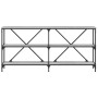Sonoma grauer Konsolentisch aus Eisen und Holz, 160 x 30 x 75 cm von vidaXL, Seitentische - Ref: Foro24-832851, Preis: 81,49 ...