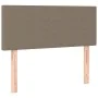 Cama box spring con colchón tela gris taupe 100x200 cm de vidaXL, Camas y somieres - Ref: Foro24-3126625, Precio: 346,97 €, D...