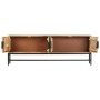 TV-Schrank aus massivem Mangoholz, 140 x 30 x 50 cm von vidaXL, TV-Möbel - Ref: Foro24-285863, Preis: 286,47 €, Rabatt: %