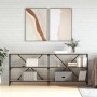 Konsolentisch aus Eisenholz, Sonoma-Eiche, 180 x 30 x 75 cm von vidaXL, Seitentische - Ref: Foro24-832854, Preis: 107,30 €, R...