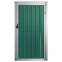 Galvanized steel garden tool shed 88x89x161 cm by vidaXL, Sheds - Ref: Foro24-316205, Price: 120,12 €, Discount: %