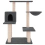 Katzenkratzbaum mit dunkelgrauen Sisalstämmen 82,5 cm von vidaXL, Katzenmöbel - Ref: Foro24-172387, Preis: 53,99 €, Rabatt: %