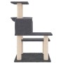 Katzenkratzbaum mit dunkelgrauen Sisalstämmen 82,5 cm von vidaXL, Katzenmöbel - Ref: Foro24-172387, Preis: 53,99 €, Rabatt: %