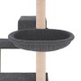 Katzenkratzbaum mit dunkelgrauen Sisalstämmen 82,5 cm von vidaXL, Katzenmöbel - Ref: Foro24-172387, Preis: 53,99 €, Rabatt: %