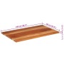 Tablero de mesa madera maciza de acacia 25-27 mm 60x100 cm