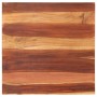 Tablero de mesa madera maciza de acacia 25-27 mm 70x70 cm