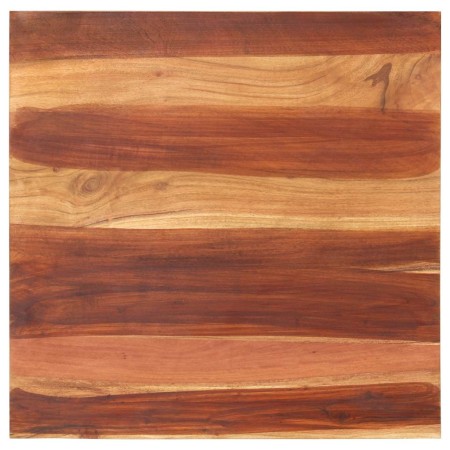 Tablero de mesa madera maciza de acacia 25-27 mm 70x70 cm