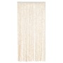 Cortina antimoscas chenilla beige y blanco 90x220 cm en Mosquiteras para ventanas | Comprar online en Foro24