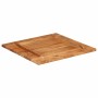 Tablero de mesa madera maciza de acacia 25-27 mm 70x70 cm