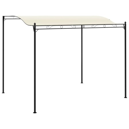Cremeweißer Stoffpavillon von vidaXL, Zelte und Pavillons - Ref: Foro24-43217, Preis: 187,34 €, Rabatt: %