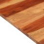 Tablero de mesa madera maciza de acacia 25-27 mm 70x70 cm