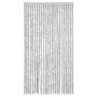 Cortina antimoscas chenilla gris 100x200 cm
