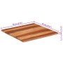 Tablero de mesa madera maciza de acacia 25-27 mm 70x70 cm