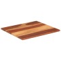 Tablero de mesa madera maciza de acacia 25-27 mm 70x80 cm