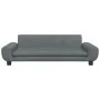 Dunkelgraues Hundebett aus Samt, 100 x 54 x 33 cm von vidaXL, Betten für Hunde - Ref: Foro24-171983, Preis: 106,13 €, Rabatt: %