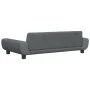 Dunkelgraues Hundebett aus Samt, 100 x 54 x 33 cm von vidaXL, Betten für Hunde - Ref: Foro24-171983, Preis: 106,13 €, Rabatt: %
