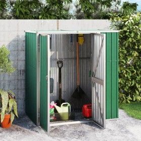 Garden tool shed galvanized steel 161x89x161 cm by vidaXL, Sheds - Ref: Foro24-316209, Price: 154,30 €, Discount: %