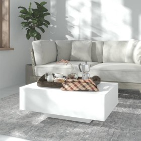 Mesa de centro madera contrachapada blanco 85x55x31 cm de vidaXL, Mesas de centro - Ref: Foro24-803380, Precio: 53,25 €, Desc...