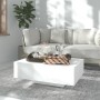 Mesa de centro madera contrachapada blanco 85x55x31 cm de vidaXL, Mesas de centro - Ref: Foro24-803380, Precio: 53,08 €, Desc...