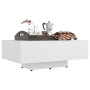 Couchtisch aus weißem Sperrholz, 85 x 55 x 31 cm von vidaXL, Couchtisch - Ref: Foro24-803380, Preis: 53,47 €, Rabatt: %