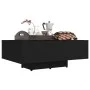 Mesa de centro madera contrachapada negro 85x55x31 cm de vidaXL, Mesas de centro - Ref: Foro24-803381, Precio: 47,65 €, Descu...
