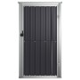 Galvanized steel garden tool shed 88x89x161 cm by vidaXL, Sheds - Ref: Foro24-316207, Price: 133,79 €, Discount: %