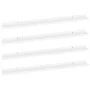 Wall shelves 4 units white 100x9x3 cm by vidaXL, Shelves and shelves - Ref: Foro24-326663, Price: 49,84 €, Discount: %