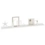 Wall shelves 4 units white 100x9x3 cm by vidaXL, Shelves and shelves - Ref: Foro24-326663, Price: 49,84 €, Discount: %