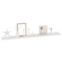 Wandregale 4 Einheiten weiß 100x9x3 cm von vidaXL, Regale und Regale - Ref: Foro24-326663, Preis: 49,84 €, Rabatt: %