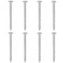 Wall shelves 4 units white and Sonoma oak 60x9x3 cm by vidaXL, Shelves and shelves - Ref: Foro24-326695, Price: 23,05 €, Disc...