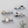 Wandregale 4 Stück grau 40x9x3 cm von vidaXL, Regale und Regale - Ref: Foro24-326674, Preis: 21,24 €, Rabatt: %