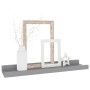 Wandregale 4 Stück grau 40x9x3 cm von vidaXL, Regale und Regale - Ref: Foro24-326674, Preis: 21,24 €, Rabatt: %