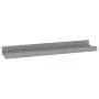 Estantes de pared 4 unidades gris 40x9x3 cm de vidaXL, Estantes y estanterías - Ref: Foro24-326674, Precio: 20,92 €, Descuent...