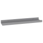 Wandregale 4 Stück grau 40x9x3 cm von vidaXL, Regale und Regale - Ref: Foro24-326674, Preis: 21,24 €, Rabatt: %