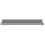 Wandregale 4 Stück grau 40x9x3 cm von vidaXL, Regale und Regale - Ref: Foro24-326674, Preis: 21,24 €, Rabatt: %